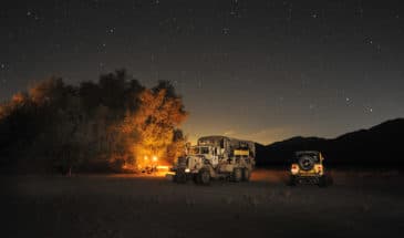 2 Trucks at Anza Borrego Desert
