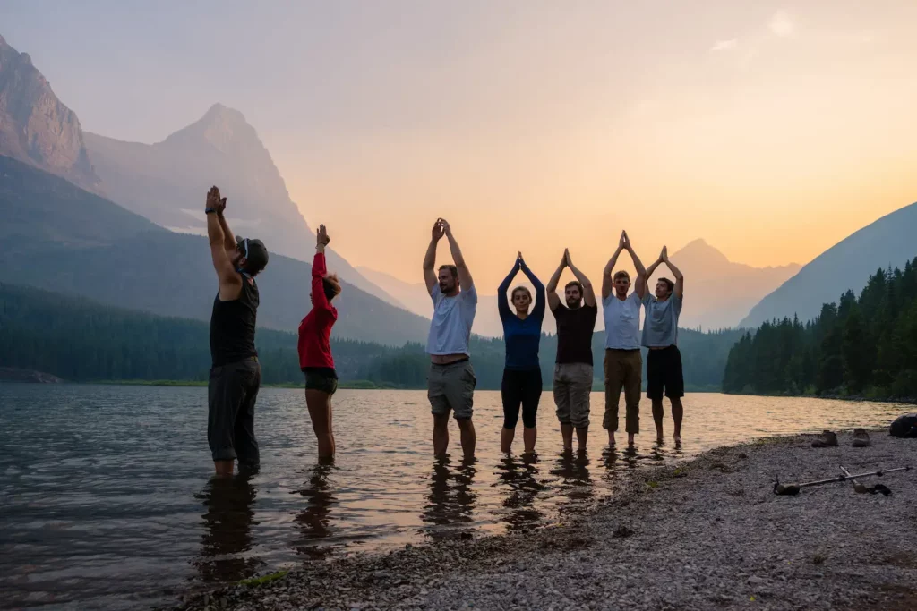 Glacier National Park - Swiftcurrent - Mountain Pose