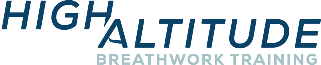 Logo lockup that says "High Altitude Breathwork Training"