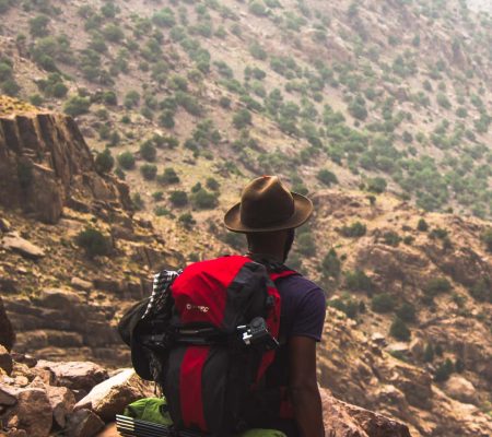 Man doing Hiking